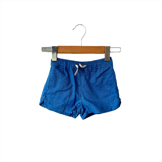 Crewcuts / Girls' fishtail-hem short in chino - Blue / 3Y