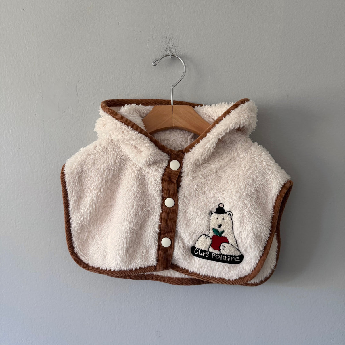 No brand / Sherpa hood / 12-24M