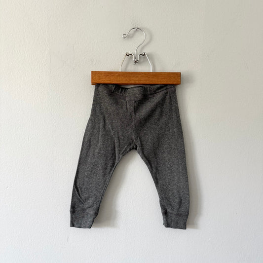 Mini Mioche / Dark grey harem leggings / 12-18M