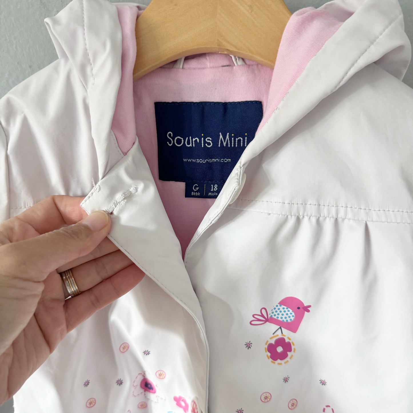 Souris mini / flower raincoat / 18M