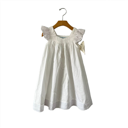 Handmade / White dress / 2-3Y