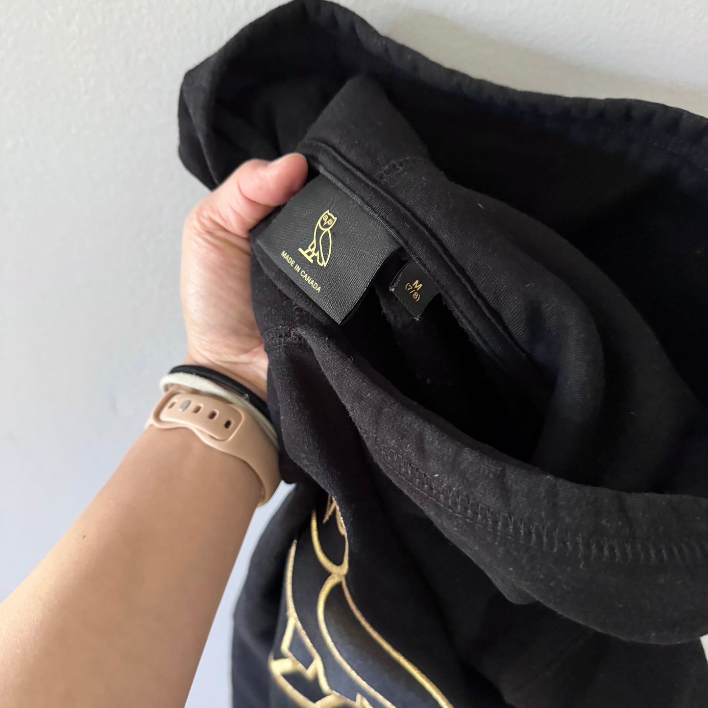 OVO / Black hoodie / 7-8Y