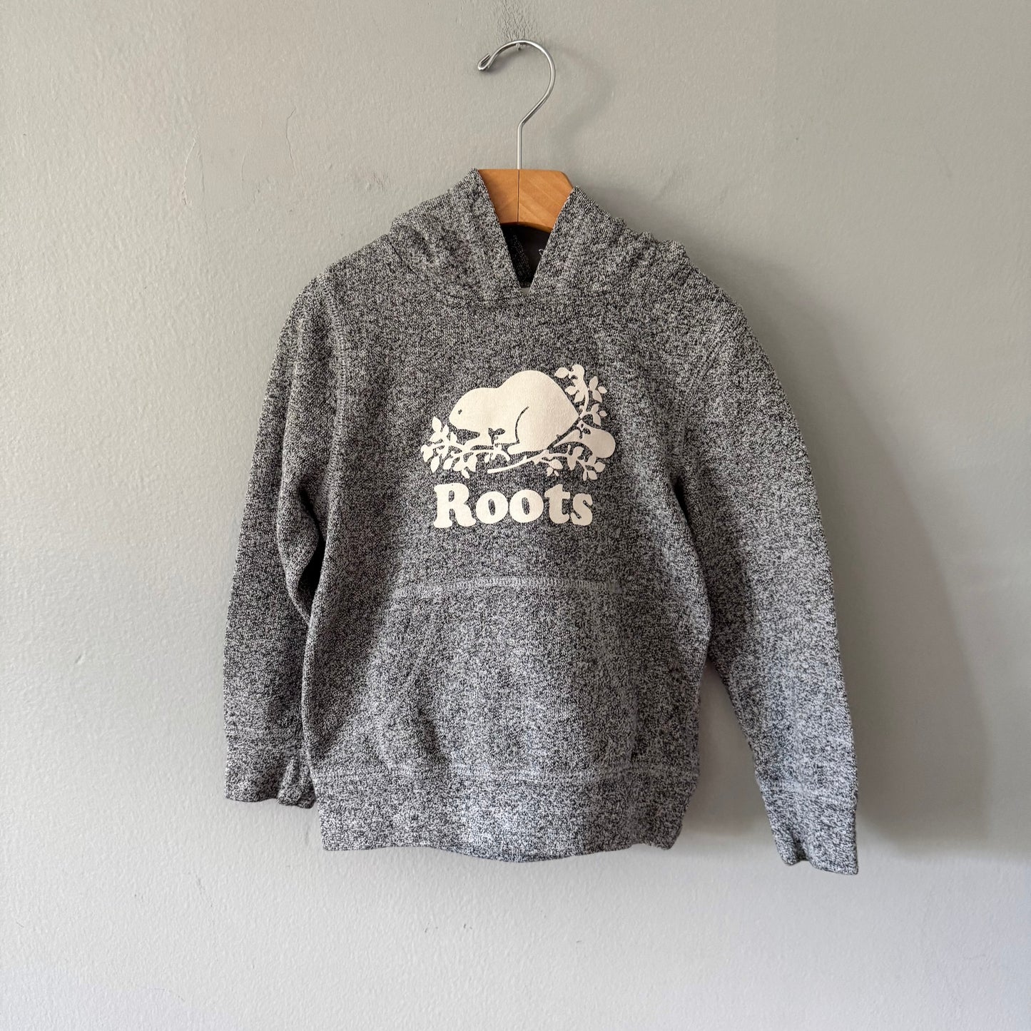 Roots / Salt and pepper hoodie / 5T