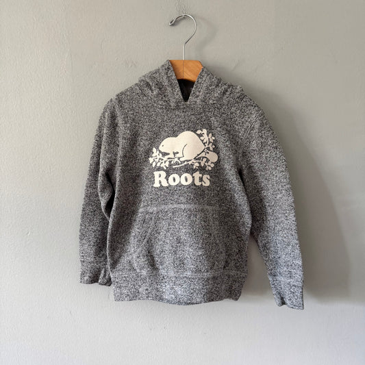 Roots / Salt and pepper hoodie / 5T