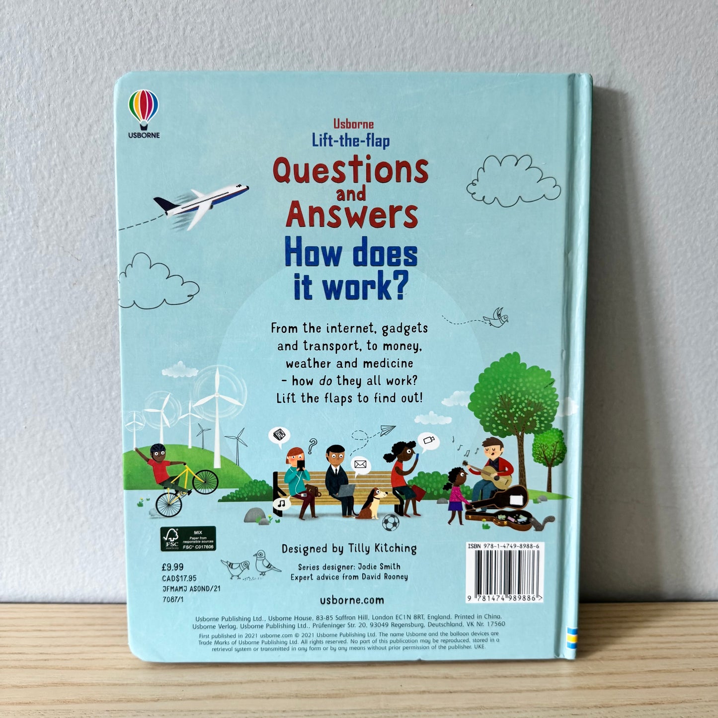 Usborne Lift-the-flap - Questions and Answers How does it work?