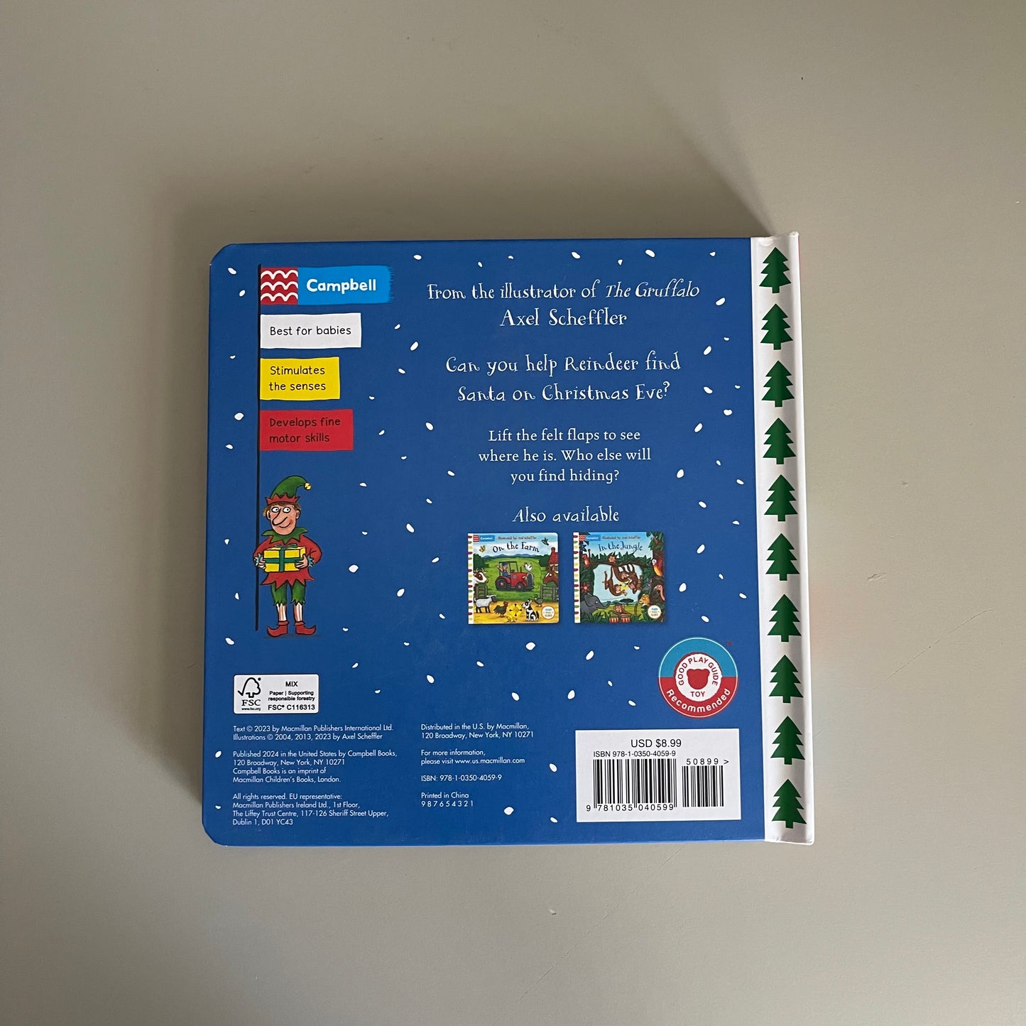 [Brand New] Can you find Santa? Axel Scheffler