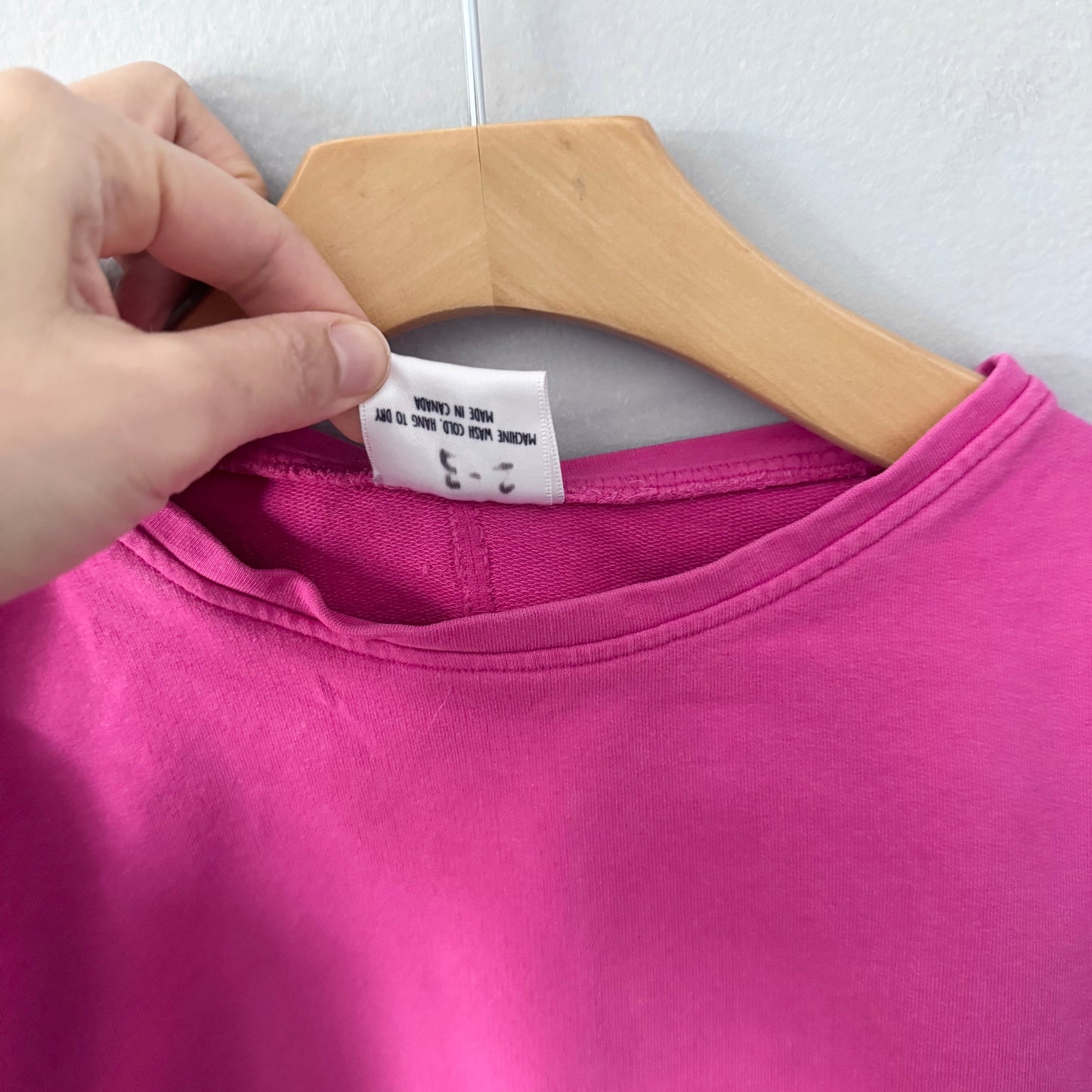 Little Monster / Pink sweatshirt / 2-3Y