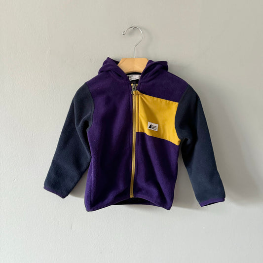 Mec / Purple fleece jacket / 12M