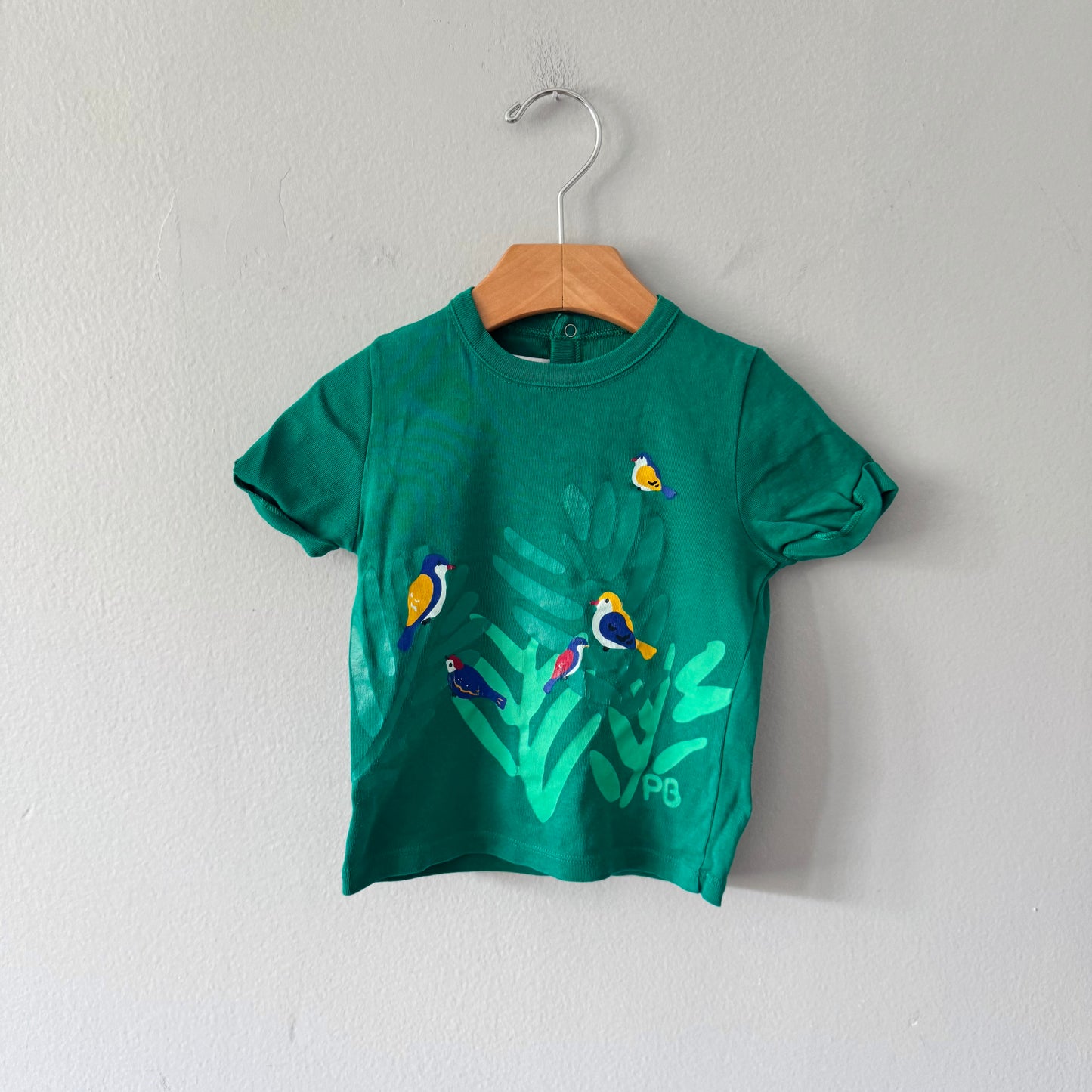 Petit bateau / Green T-shirt / 24M