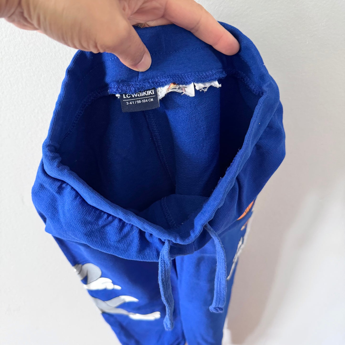 LC Waikiki / Tom & Jerry blue sweatpants / 3-4Y