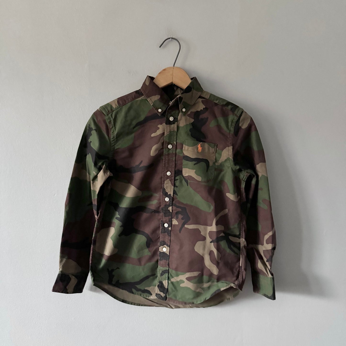 Polo Ralph Lauren / Camo shirt / 10-12Y