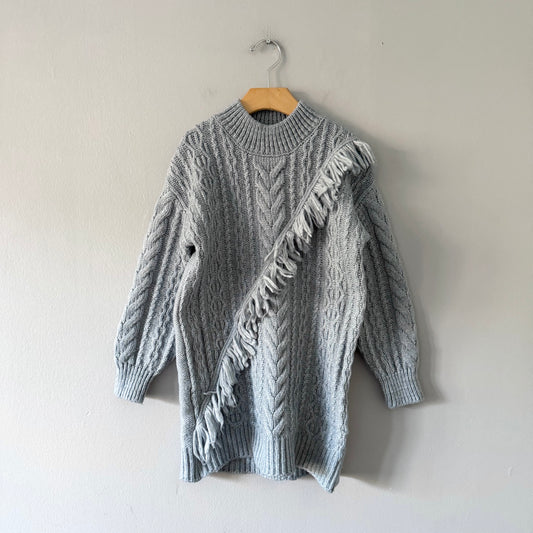 Zara / Light blue knit dress / 8-9Y