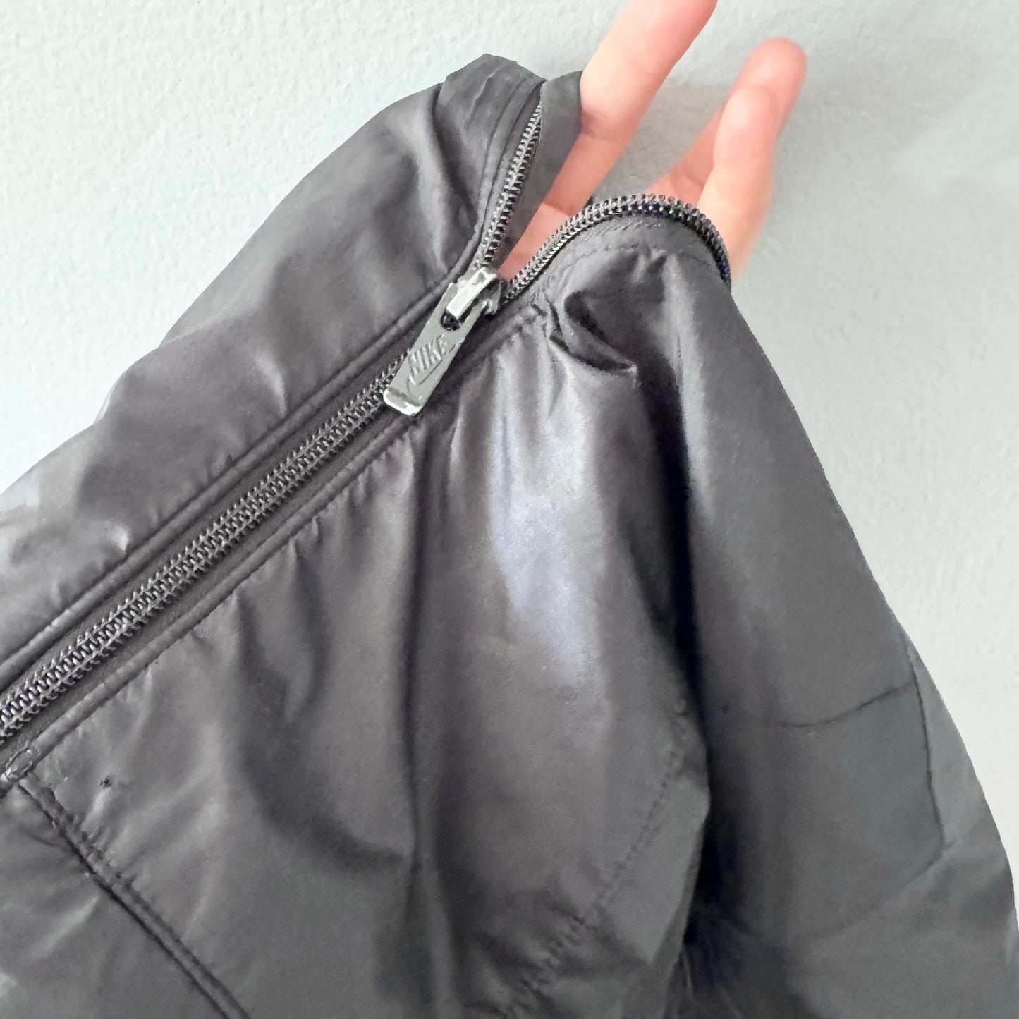 Nike / Black fleece lined jacket / 4-5Y