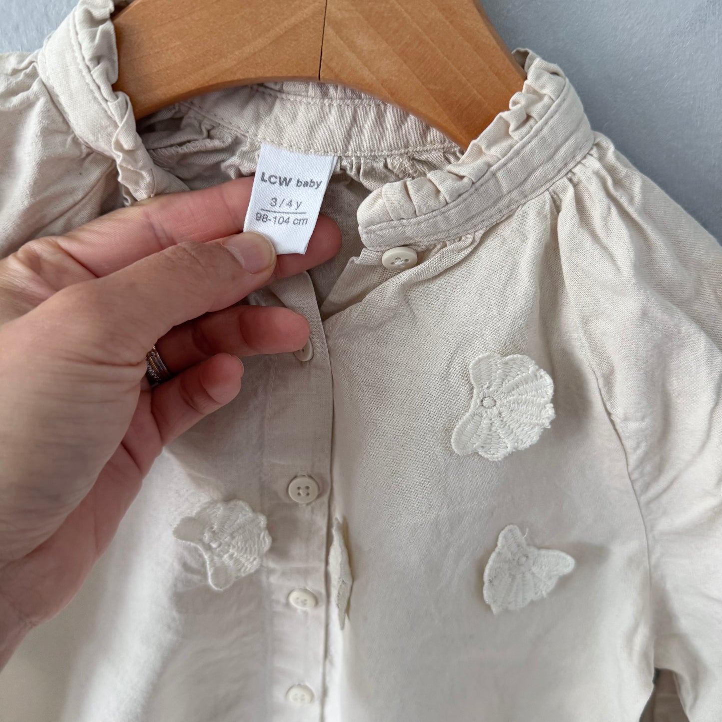 LCW Bébé / Blouse ivoire / 3-4 ans