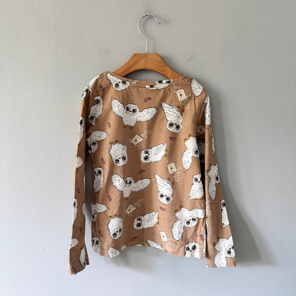 Harry Potter / Light brown long sleeve / 6-8Y