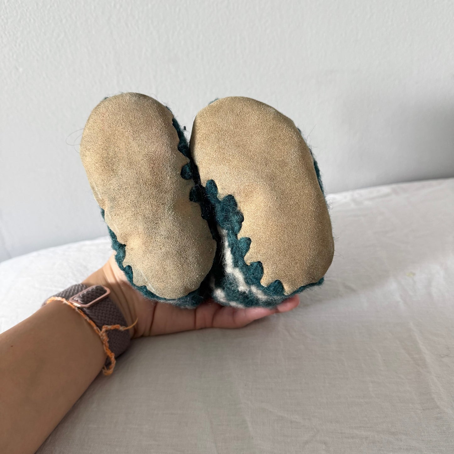 Handmade / Crochet Boots / US4