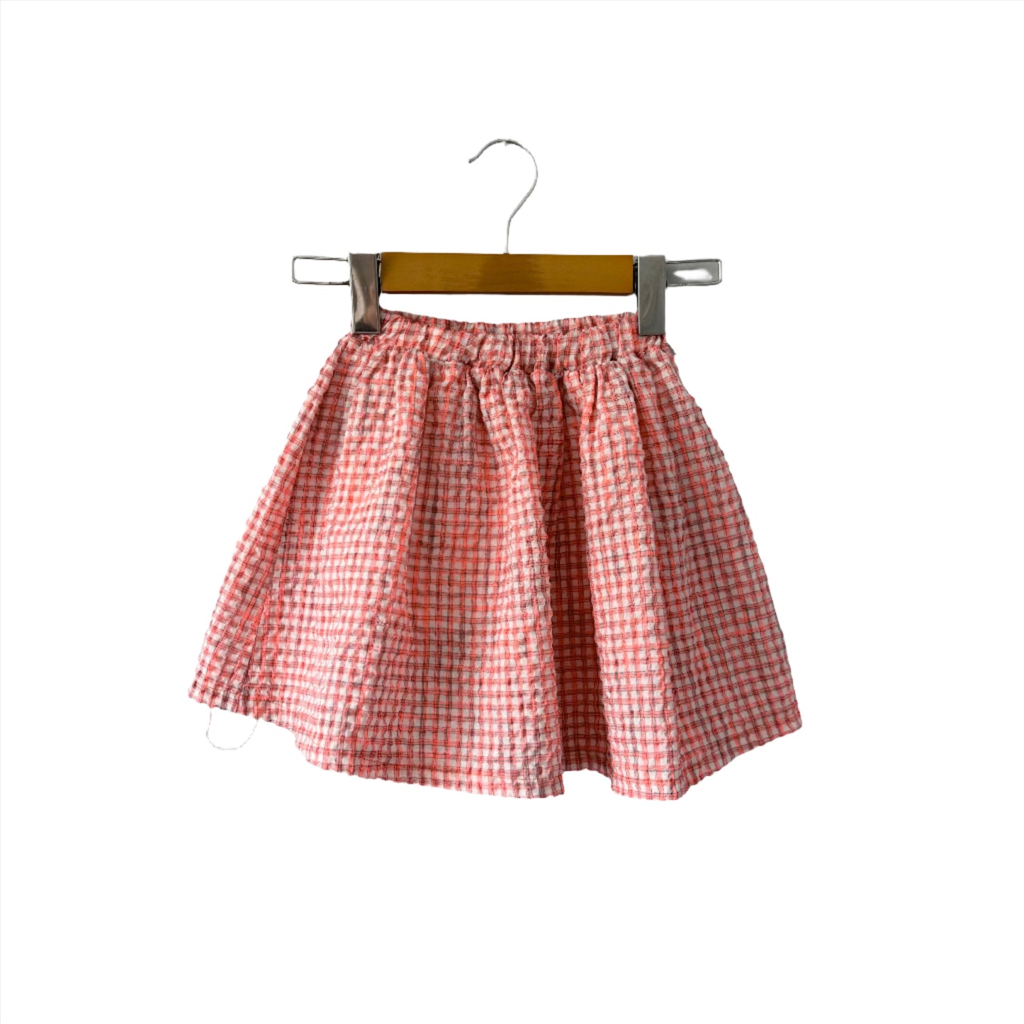 Only U / Neon orange skirt / 8-10Y