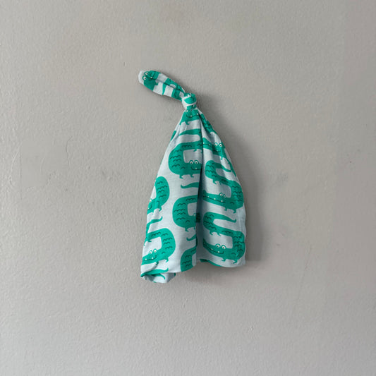 Silkberry Baby / Crocodile knot cap / 6-12M