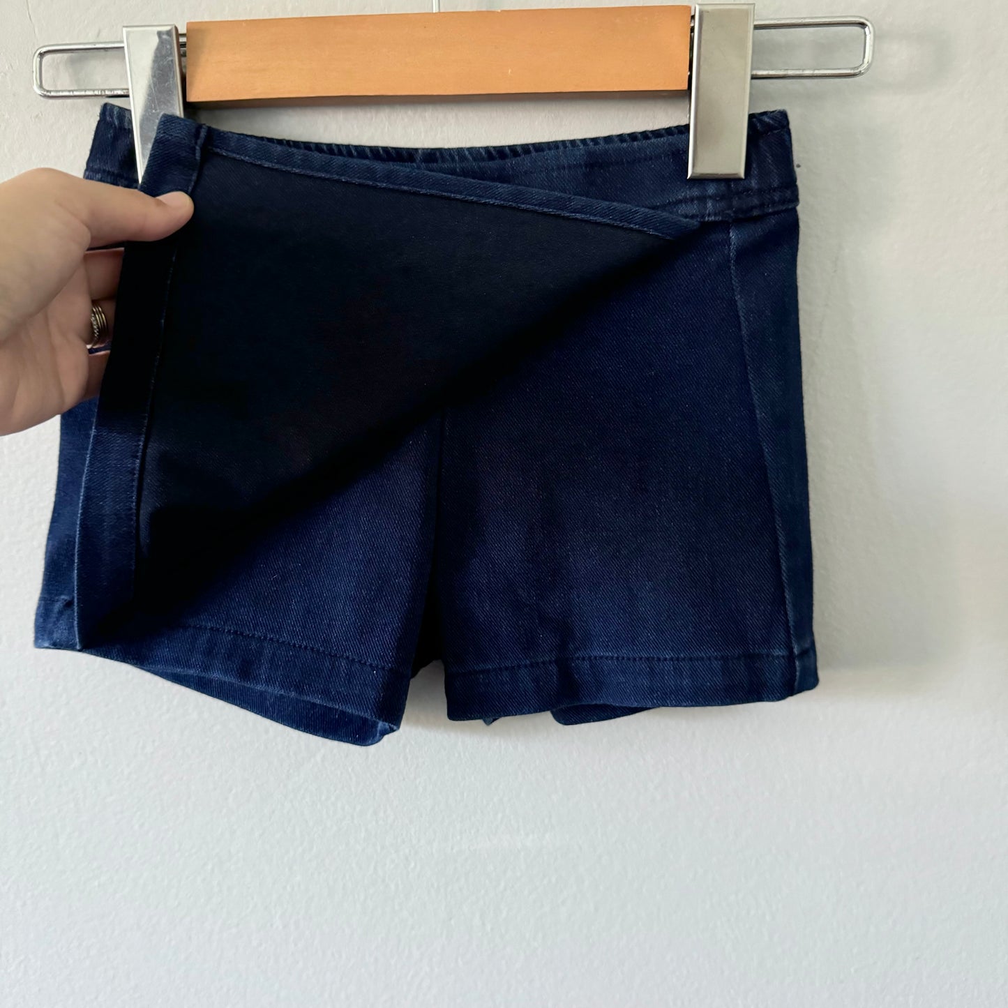 Miles the Label / Denim wrapped skort / 4Y