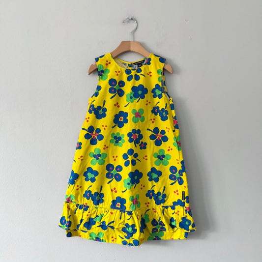 Marimekko / Yellow tank dress / 7Y