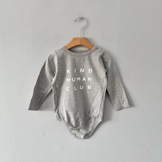 Mini mioche / Kind Human Club onesie / 18-24M