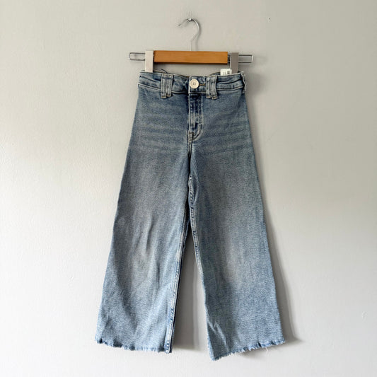 Zara / Wide fit denim / 7Y