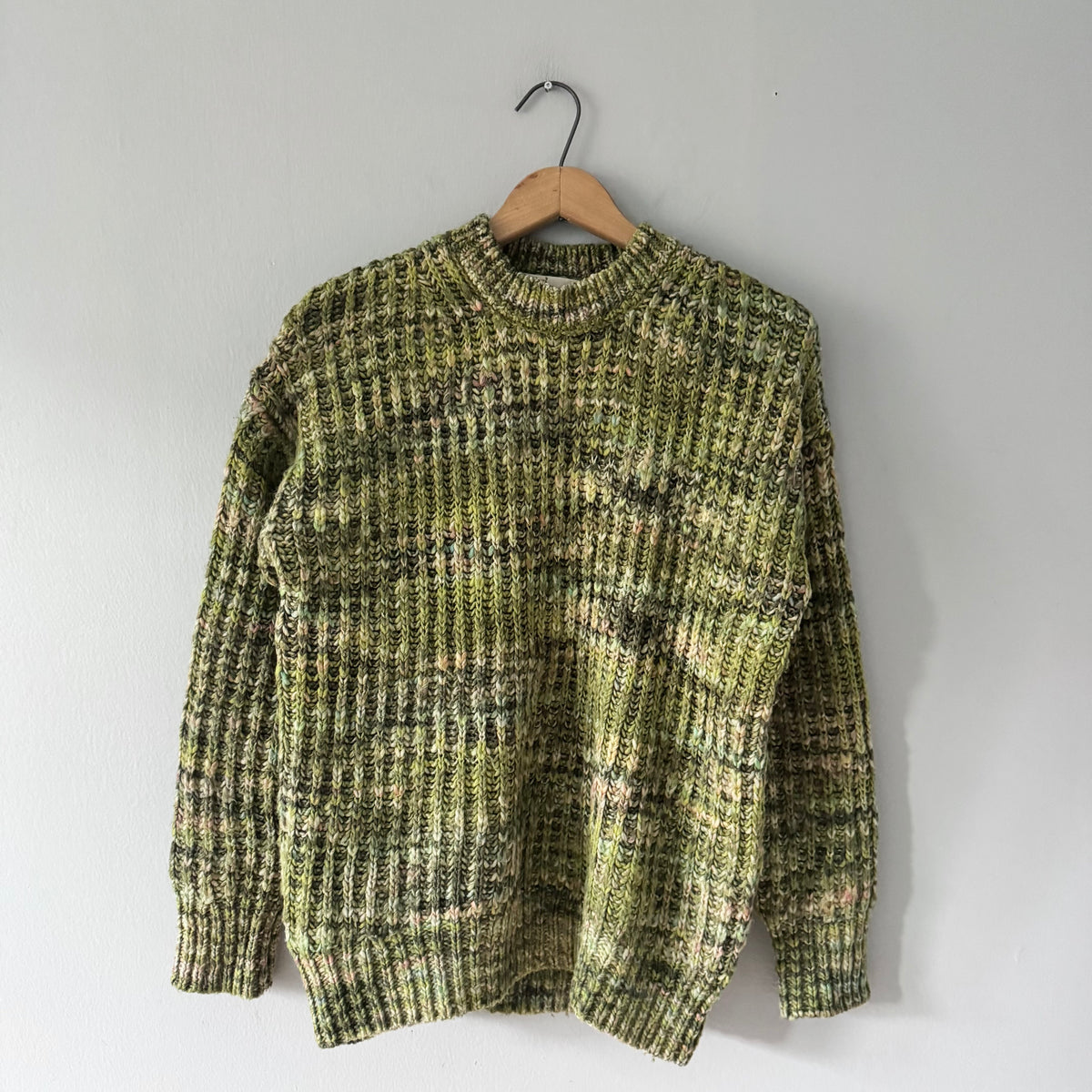 Wilfred free / Green knit pullover / S