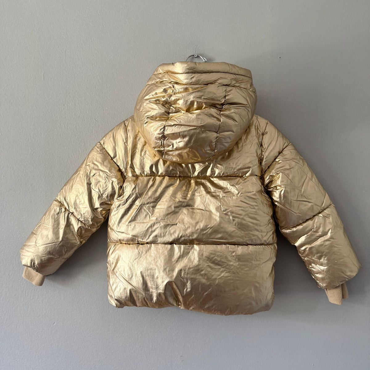 Gap / Gold sherpa lined winter jacket / 5Y
