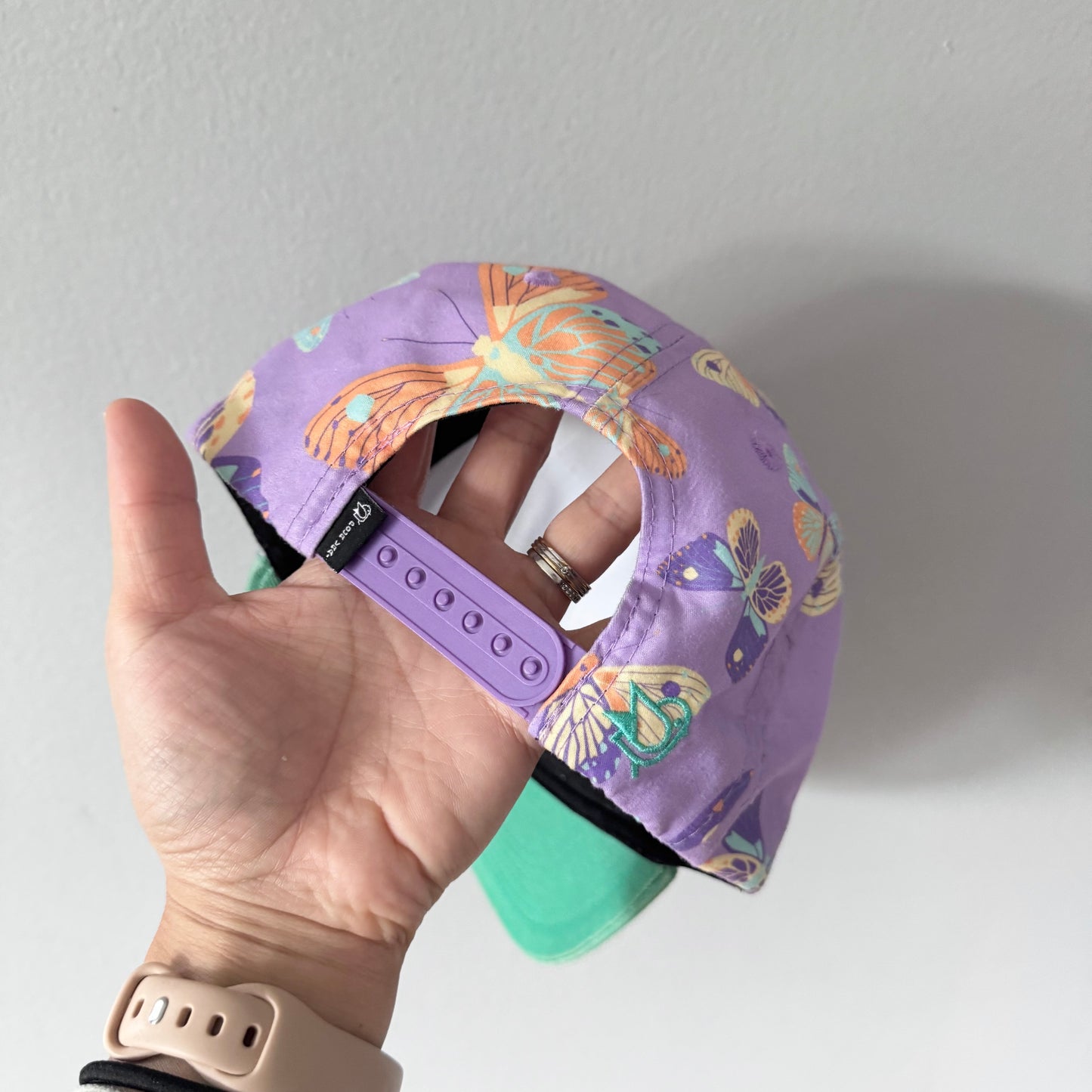 Birdz / Purple x green cap / 6-10Y