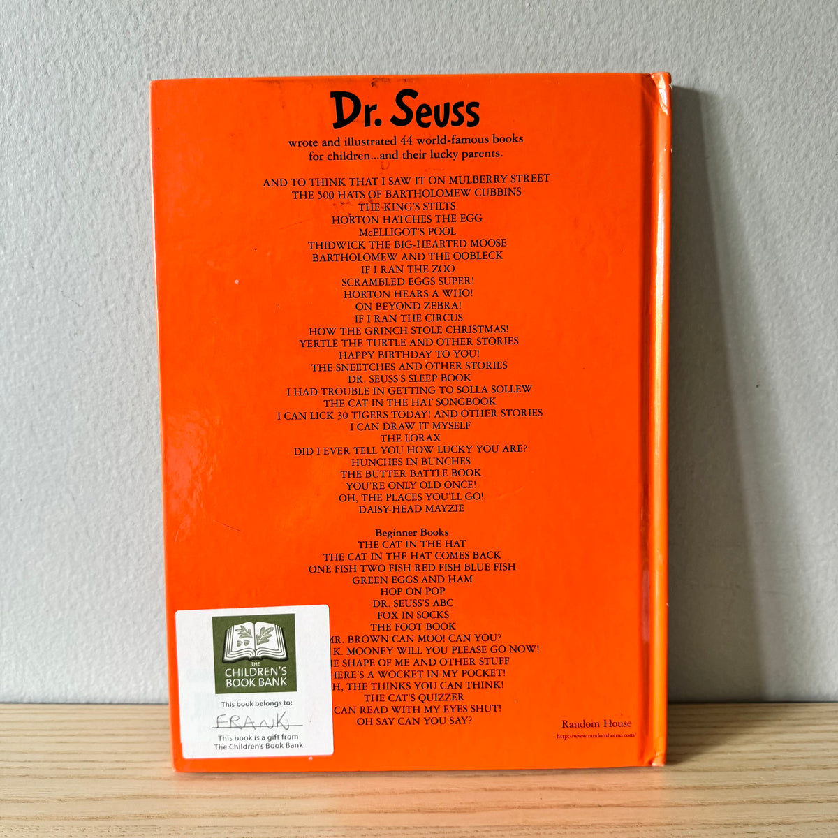Horton Hears A Who! / Dr. Seuss