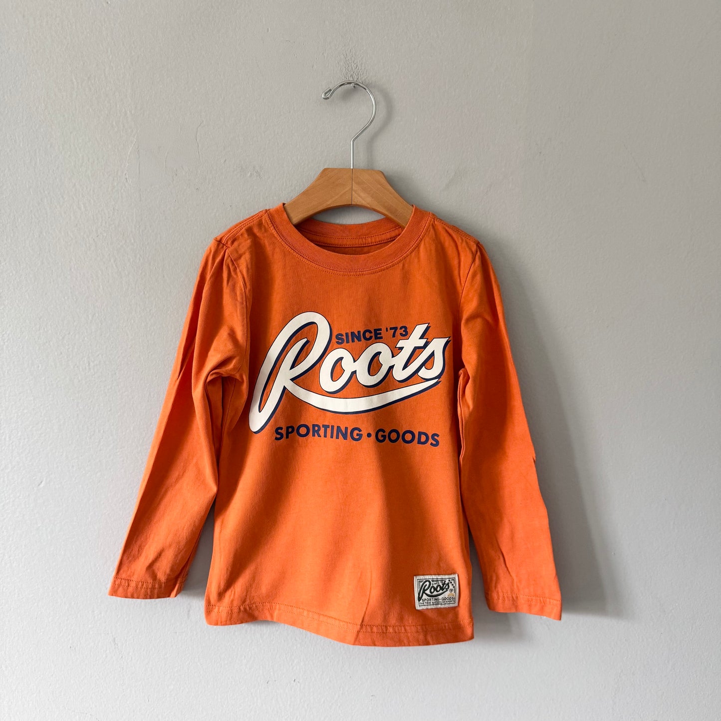 Roots / Orange long sleeve / 5T