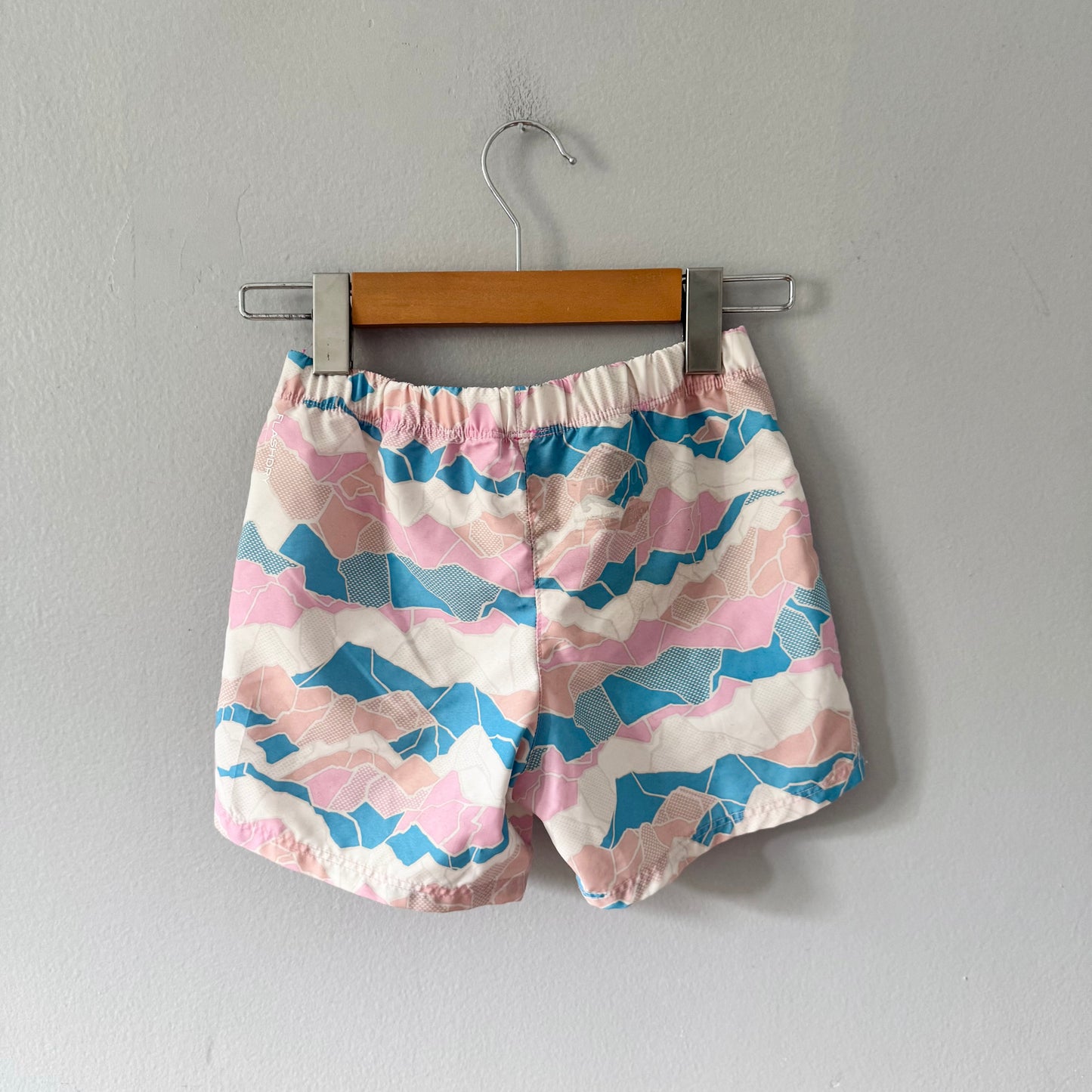 The North Face / Pink x blue UPF 40+ shorts / 5Y
