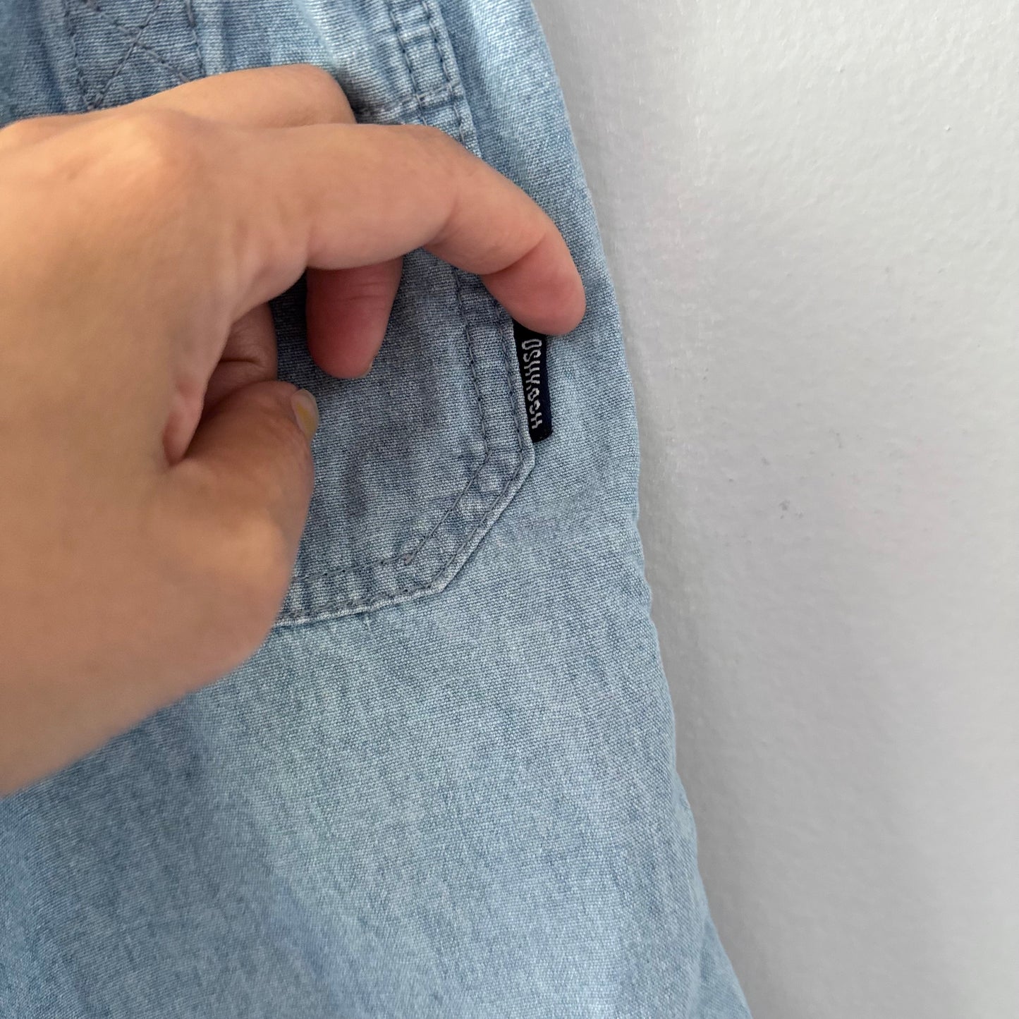 Vintage Oshkosh / Chambray shorts / 7Y