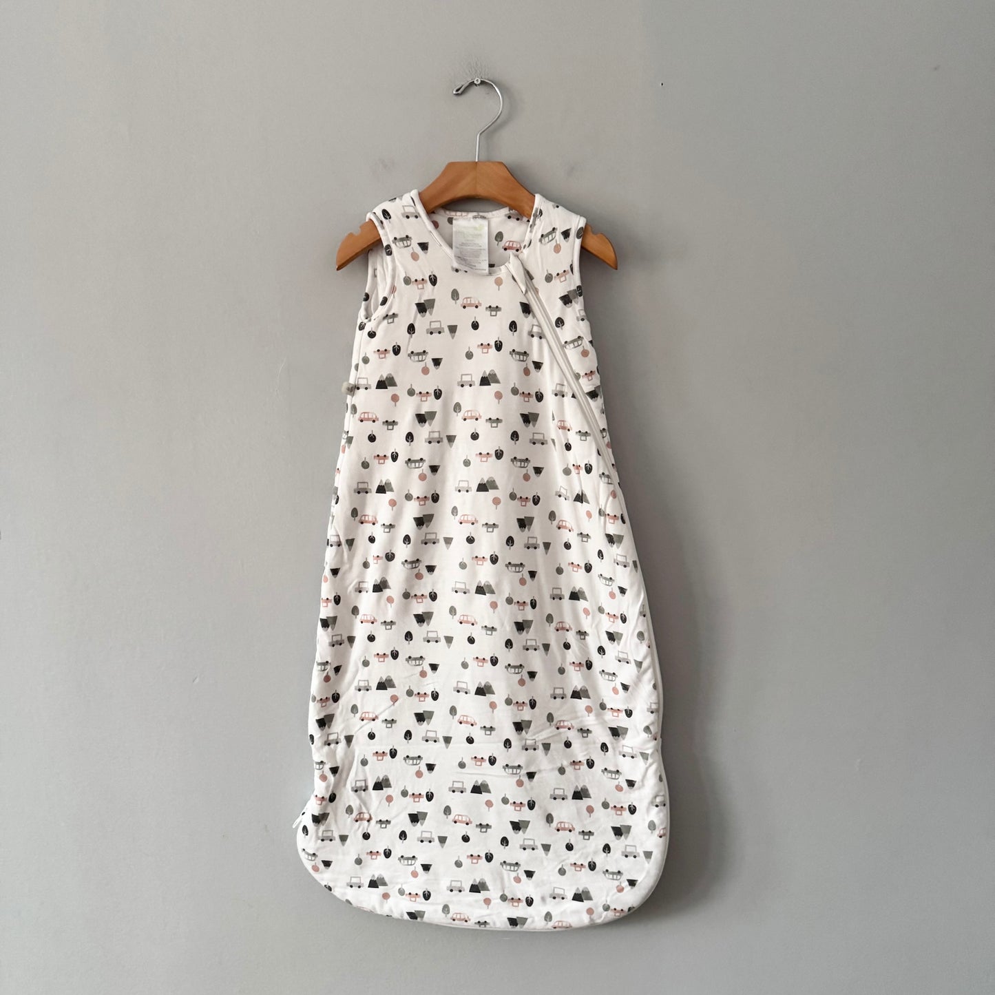 Perlim pinpin / Sleep bag 2.5tog - White x cars / 6-18M