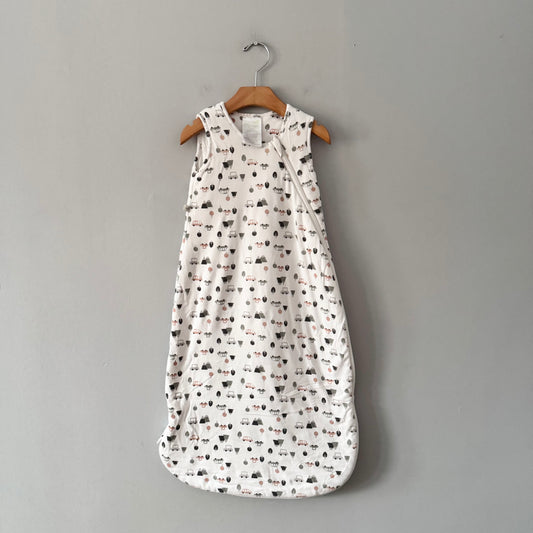 Perlim pinpin / Sleep bag 2.5tog - White x cars / 6-18M