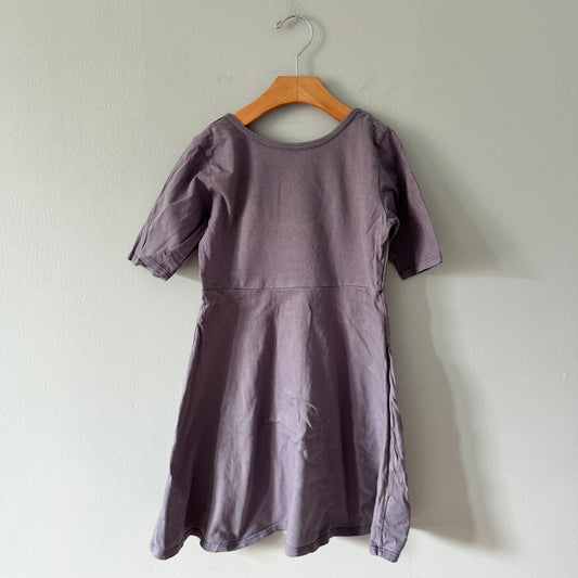 Mini mioche / Purple twirl dress / 7-8Y