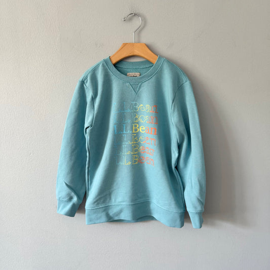 LL Bean / Light blue sweatshirt / 5-6Y
