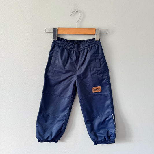 Deux par deux / Cotton lined rain pants / 3Y