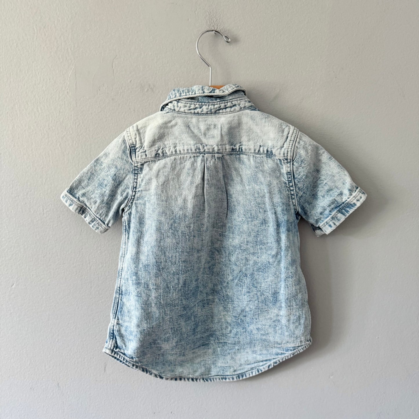 Gap / Denim short sleeve shirt / 3Y