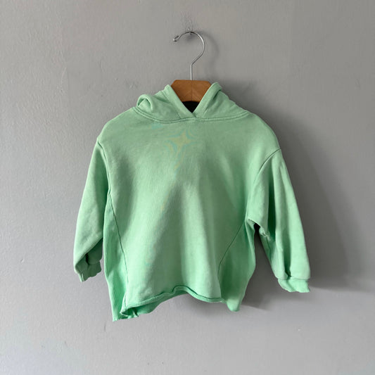 Zara / Mint green hoodie / 18-24M