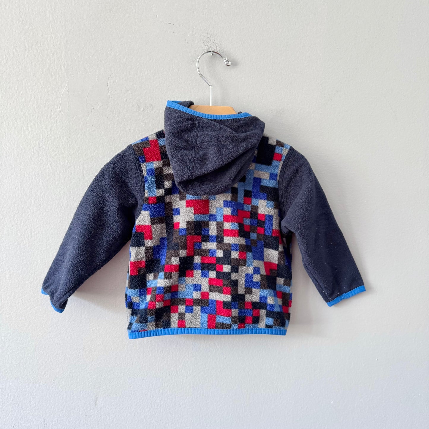 The North Face / Navy fleece jacket / 6-12M