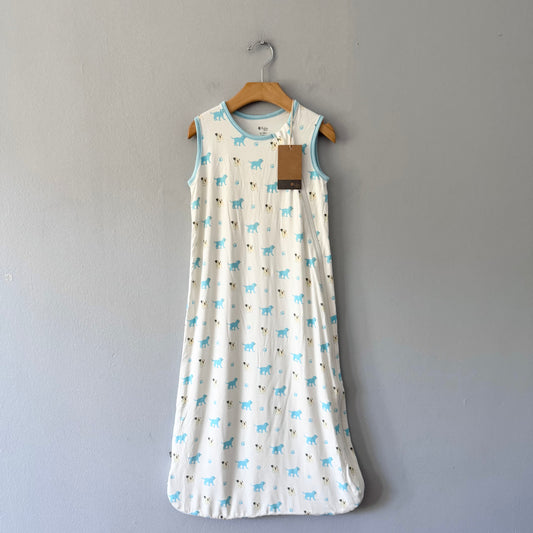 Kyte / White blue doggie sleep sack 0.5tog / 6-18M - New with tag