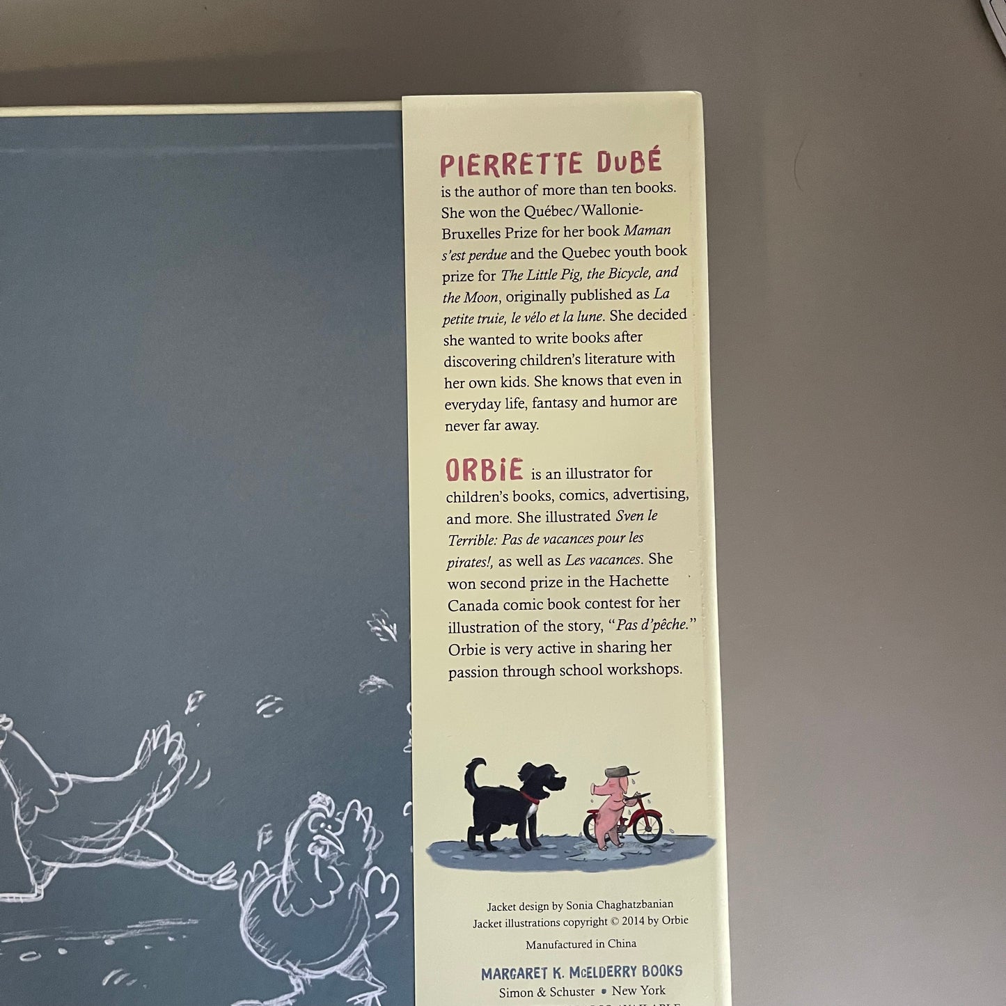 [Brand New] The Little Pig, The Bicycle, and The Moon / Pierrette Dube