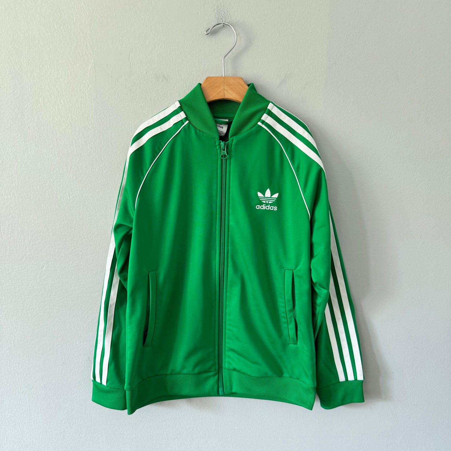 Adidas / Green truck suit jacket / 9-10Y
