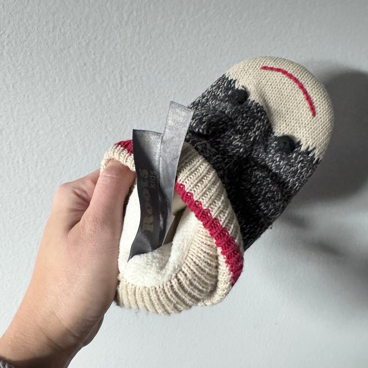 Roots / Knit monkey bootie	/ 3-5T