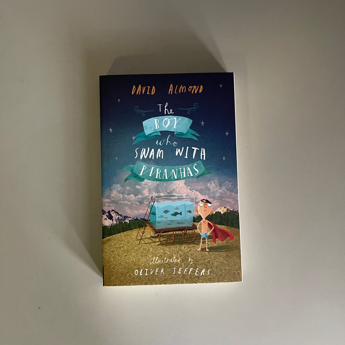 [Brand New] The Boy Who Swam With Piranhas / David Almond & Oliver Jeffers