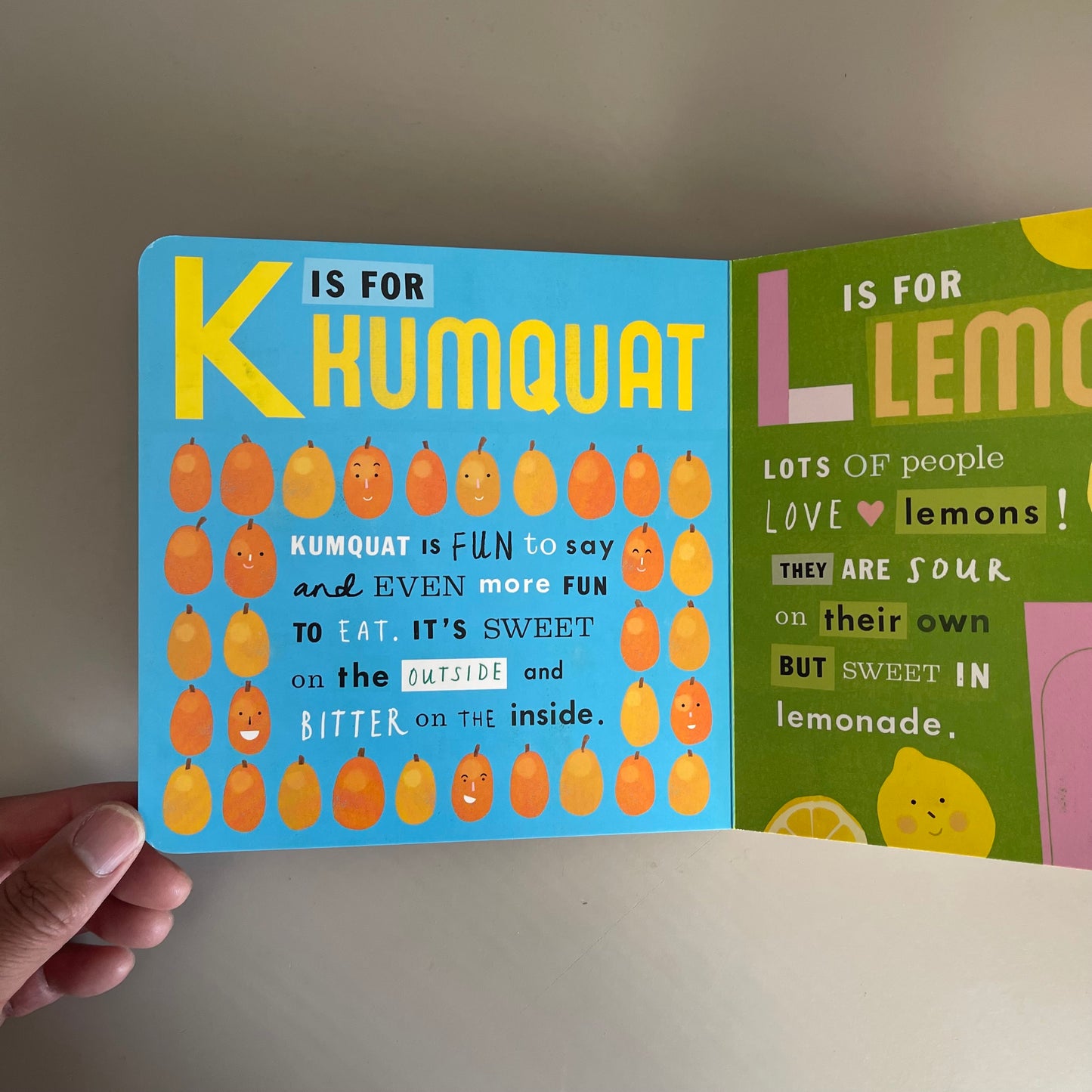 Mrs. Peanuckle's Fruit Alphabet