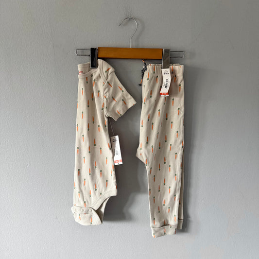 Joe Fresh / Grenouillère et pantalon Carotte / 18-24M - Neuf avec étiquette