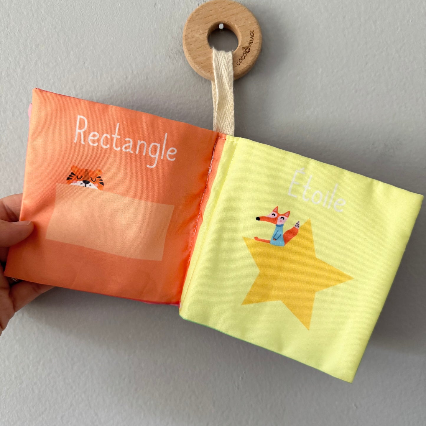 Coco Village / Cloth French book - Shapes
