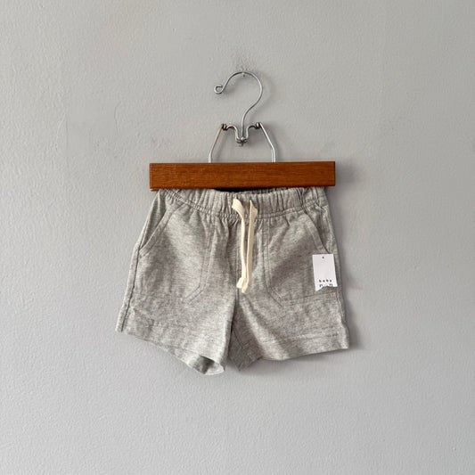 Gap / Light grey soft cotton shorts / 6-12M - New with tag